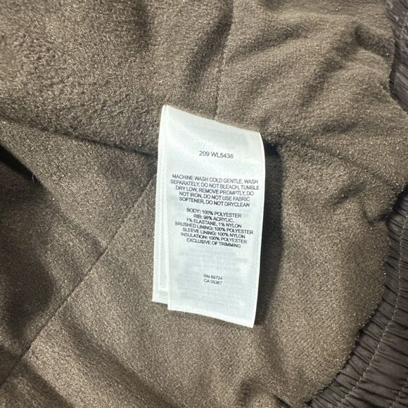 Columbia Brown Womens Windbreaker Hood Zip Up Size Large - Picture 5 of 8